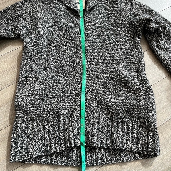 ARITZIA TNA TELLURIDE WOOL SWEATER, SHAWL COLLAR, Full Zipper, Size Small - Picture 14 of 14